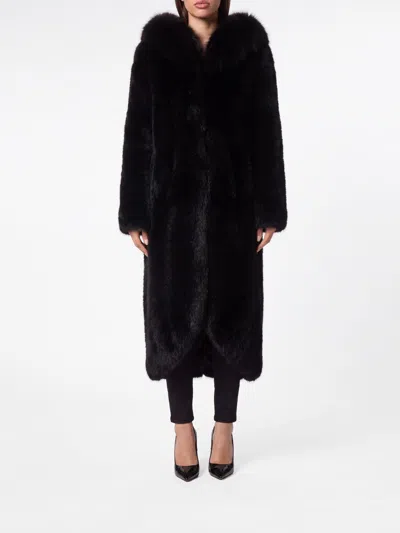 Philipp Plein Coat Woman Color Black