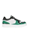 Philipp Plein Colour-block Low-top Sneakers In White