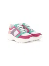 Philipp Plein Colour-block Runner Sneakers In White