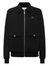 Philipp Plein Coster Bomber Jacket In Black