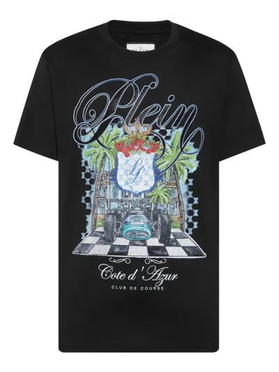 Philipp Plein Cote D'azur T-shirt In Black