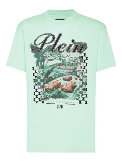 Philipp Plein Cote D'azur T-shirt In 绿色