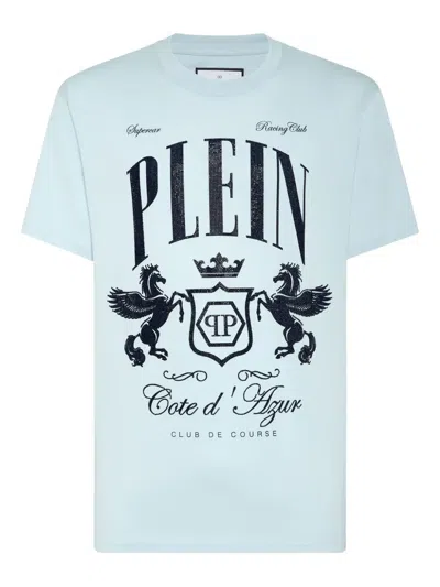 Philipp Plein Cote D'azur T-shirt In 蓝色