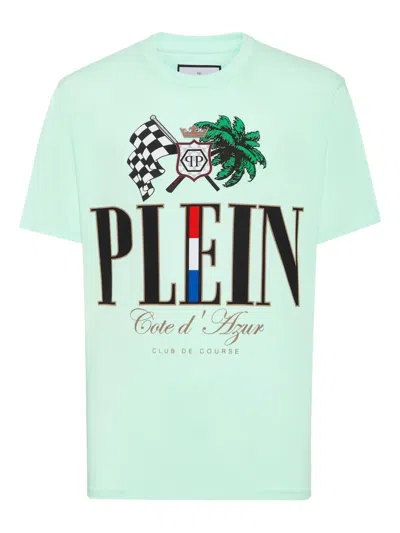 Philipp Plein Cote D'azur T-shirt In Green