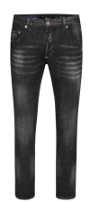 Philipp Plein Cotton Jeans In Black