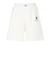 Philipp Plein White Cotton Shorts