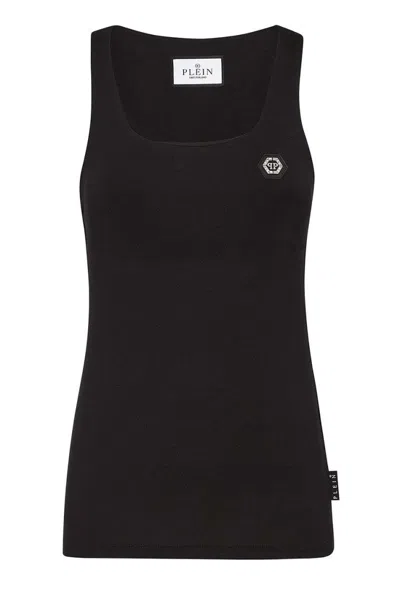 Philipp Plein Cotton T-shirt With Trendy Design And Logo Detail