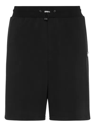 Philipp Plein Cotton Track Shorts