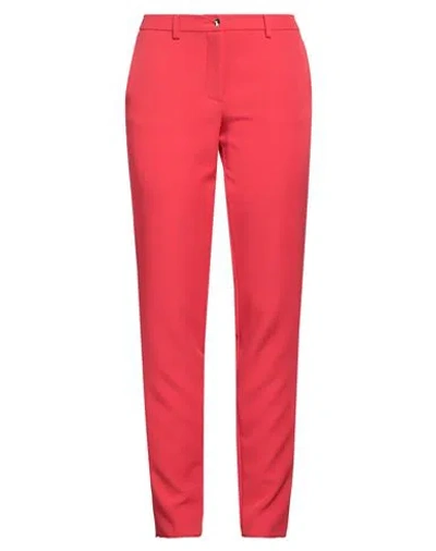 Philipp Plein Couture Woman Pants Red Size Xl Polyester, Elastane