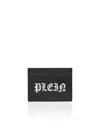 Philipp Plein Credit Cards Holder Gothic Plein In Black