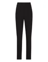Philipp Plein Crepe Basic Cigarette Trousers In Black