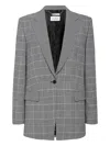 Philipp Plein Crest Blazer In Gray