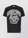 Philipp Plein Logo Print T-shirt In Black