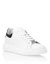 Philipp Plein Leather Low-top Sneakers In White