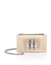 Philipp Plein Croco Embossed Clutch Eagle