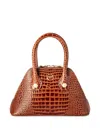 Philipp Plein Tote Bag Mit Kroko-effekt In Brown