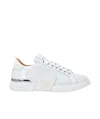 Philipp Plein Crocodile-print Sneakers In White