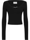 Philipp Plein Cropped Top In Schwarz