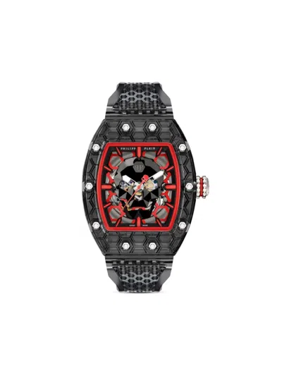 Philipp Plein Crypto King Cry$tal Ghost 55mm In Grey