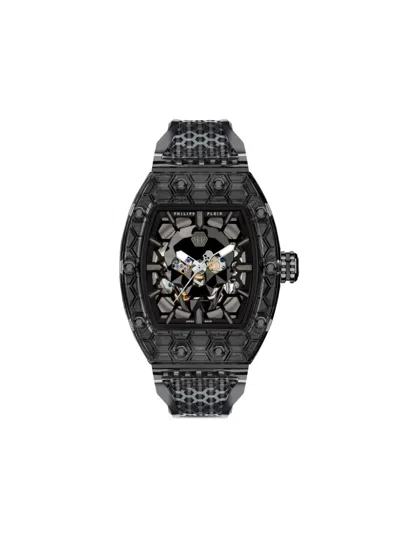 Philipp Plein Crypto King Cry$tal Ghost 55mm In Schwarz