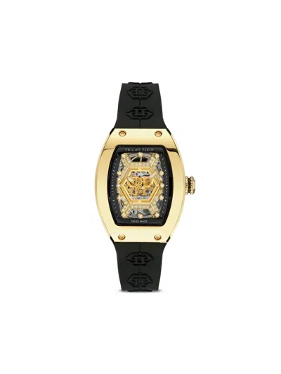 Philipp Plein Crypto Queen Goddes Of Time 44mm In Schwarz