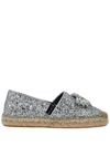Philipp Plein Crystal-appliqué Glittered Espadrilles In Multi