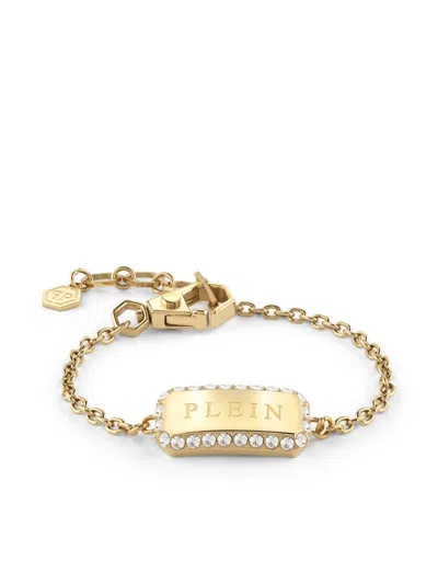 Philipp Plein Crystal Bracelet In 金色
