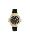 Philipp Plein Crystal-embellished Bezel 39mm In Black