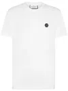 Philipp Plein Crystal-embellished Cotton T-shirt In White