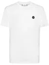 Philipp Plein Crystal-embellished Cotton T-shirt In White