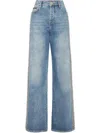 Philipp Plein Crystal-embellished Jeans In Blue