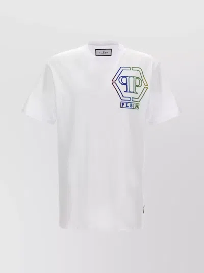 Philipp Plein White Cotton T-shirt