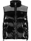 Philipp Plein Crystal-embellished Padded Gilet In Black