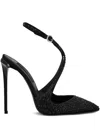 Philipp Plein Crystal-embellished Pumps In Black