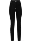 Philipp Plein High-rise Skinny Jeans In Black