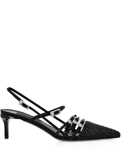 Philipp Plein Slingback-pumps Mit Kristallen