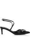 Philipp Plein Crystal-embellished Slingback Pumps In Black