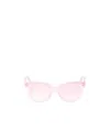 Philipp Plein Crystal-embellished Sunglasses In Pink