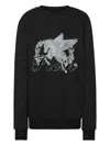 Philipp Plein Crystal-embellished Sweatshirt In Black