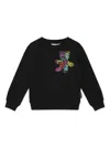 Philipp Plein Sweatshirt Mit Kristallen In Schwarz