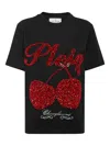Philipp Plein Crystal-embellished T-shirt In Black
