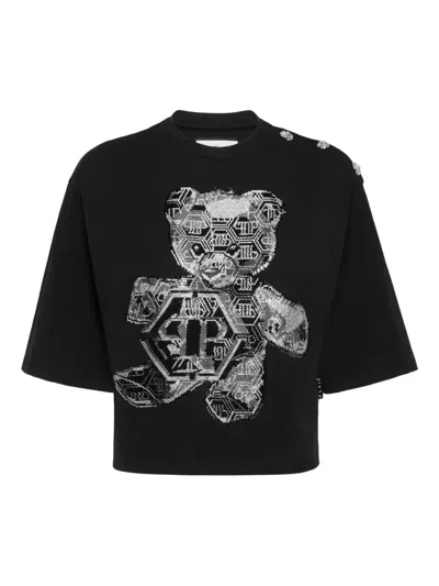 Philipp Plein Crystal-embellished T-shirt