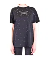 Philipp Plein Crystal-embellished T-shirt In Black
