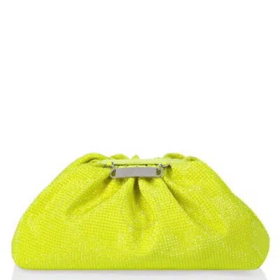 PHILIPP PLEIN PHILIPP PLEIN CRYSTAL EMBROIDERED MINI PILLOW CLUTCH BAG