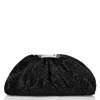 Philipp Plein Crystal Embroidered Mini Pillow Clutch Bag