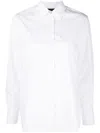 Philipp Plein Crystal Skull Long-sleeve Shirt In White