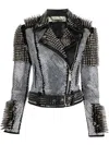 PHILIPP PLEIN CRYSTAL STUDDED JACKET