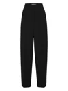 Philipp Plein Dame Straight-leg Trousers In Black