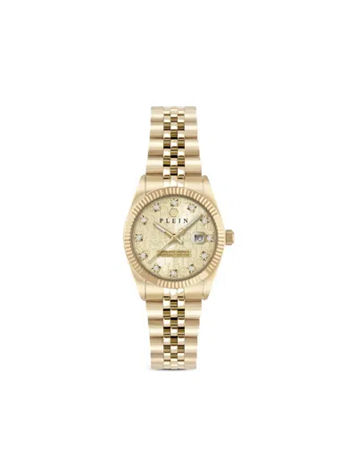 Philipp Plein Date Superlative 34mm In 金色