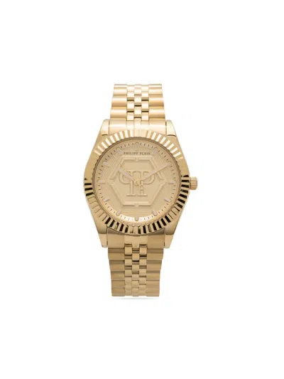 Philipp Plein Date Superlative 38mm In Gold